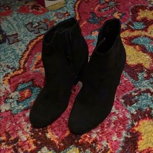 Material girl black booties